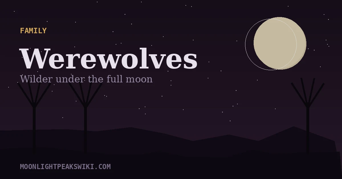 Werewolves — Moonlight Peaks