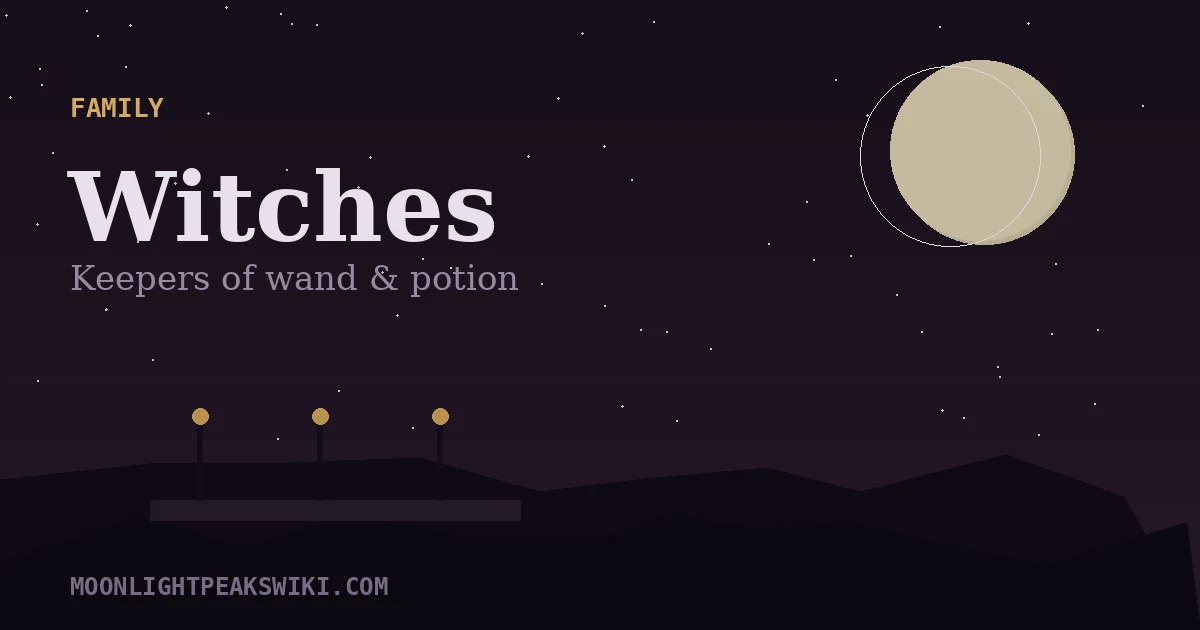 Witches — Moonlight Peaks