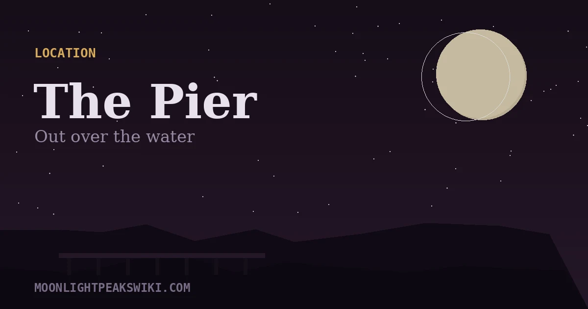 The Pier — Moonlight Peaks