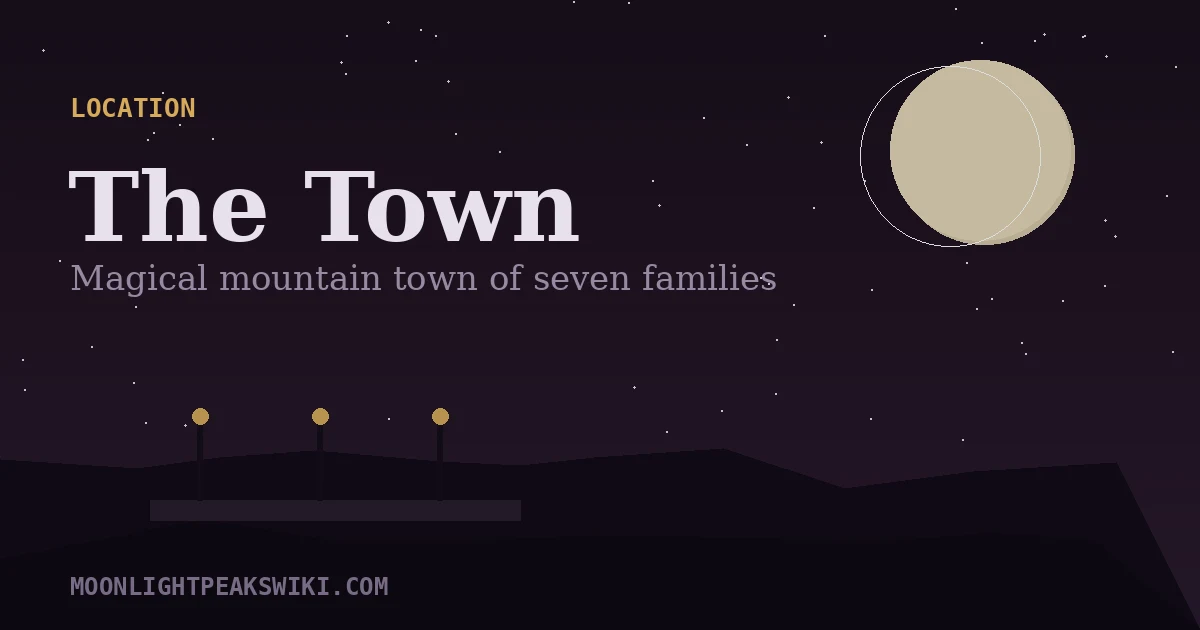 The Town — Moonlight Peaks