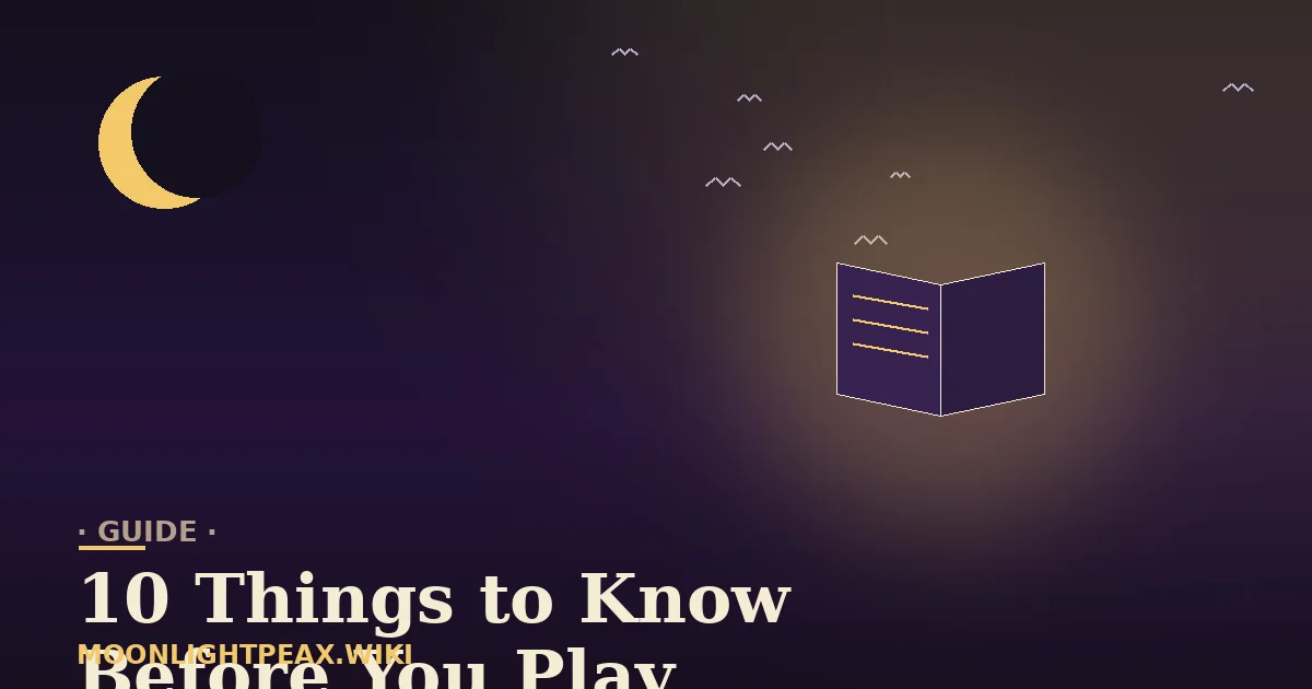 Moonlight Peaks: 10 Things to Know Before You Play — Moonlight Peaks